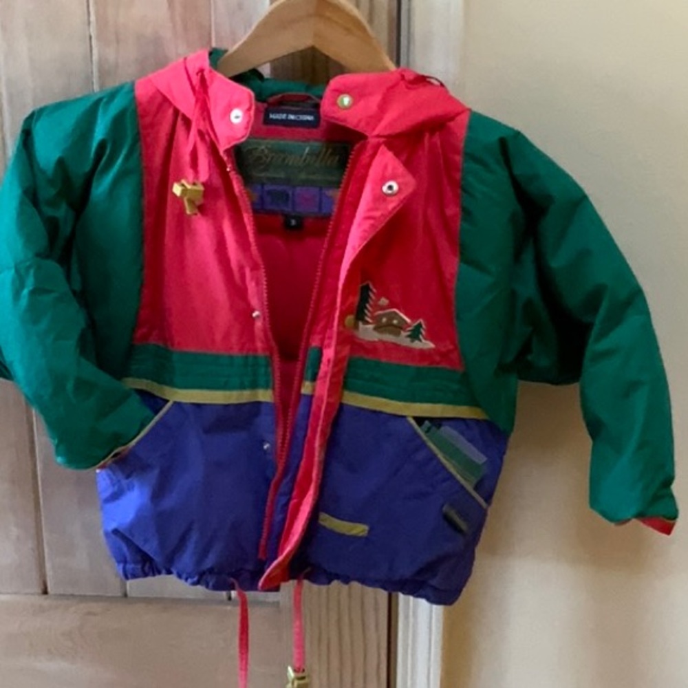 Toddlers down jacket